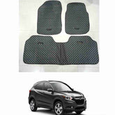 7D Floor Mats Plain Black For Honda Vezel 2012 to 2016.